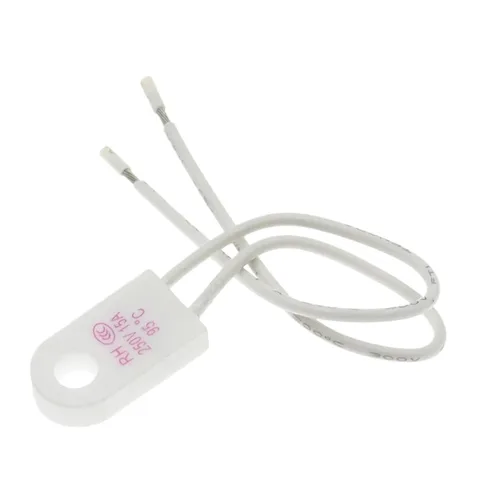 Vista 5 de 5PCS RH/Tf 95 115 125 130 135 150 180 230Degrees Celsius 15A 250V Temperature Fuse Thermal Links Over Temperature Protector(135C 15A)