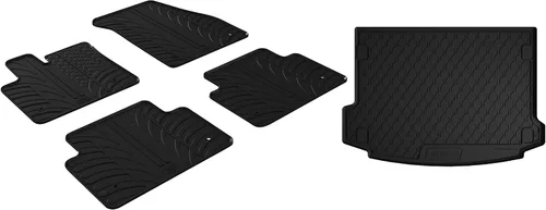 Vista 12 de GledringUSA Forro de caucho para piso de carga de ajuste personalizado para todo clima destinado para Rover Range Rover Evoque (L538) 2012-2018,