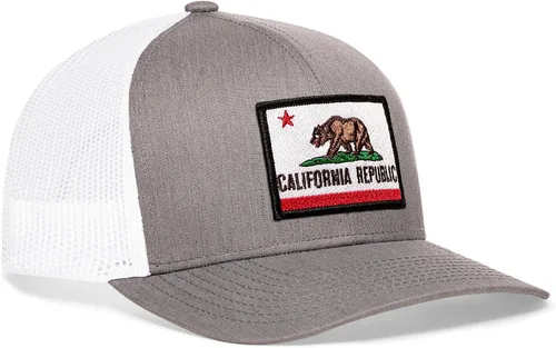Vista 58 de HAKA Gorra de béisbol unisex con diseño de bandera del estado Gorra de béisbol de malla de camionero