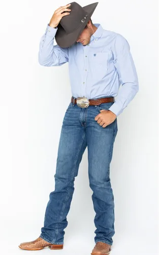Vista 6 de ARIAT Camisa de manga larga de corte clásico para hombre