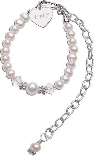 Vista 7 de Cherished Moments Baby to Bride Bracelet, .925 Sterling Silver Plateado