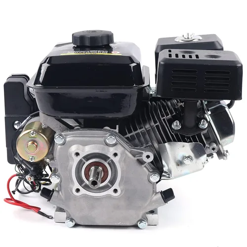 Vista 4 de Motor de 212CC 7.5HP Motor de gas de 4 tiempos de arranque eléctrico Go Kart Log Splitter Diámetro del eje de potencia 0.787 in