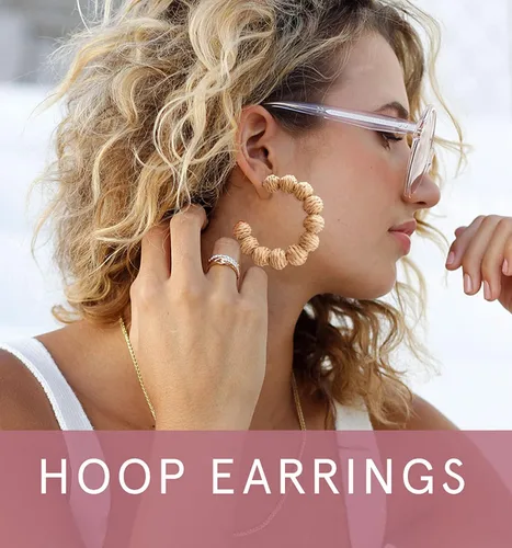 Vista 4 de Aretes de ratán para mujer, aretes bohemios tejidos hechos a mano, de mimbre de paja trenzados, aretes colgantes grandes para mujer, joyería