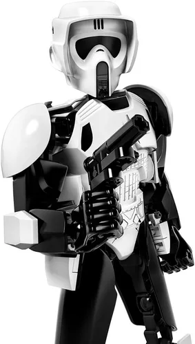 Vista 3 de Juego de construcción Star Wars Scout Trooper & Speeder Bike de Lego (75532)