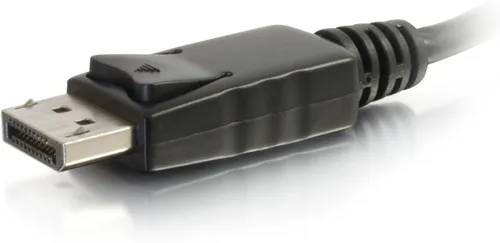 Vista 2 de C2G Adaptador de puerto de pantalla mini, macho a hembra, negro, cables para llevar 18412