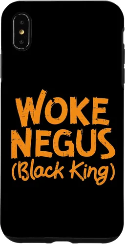 Vista 7 de Funda de regalo para iPhone 14 Woke Negus Black King Black Pride Afroamericanos