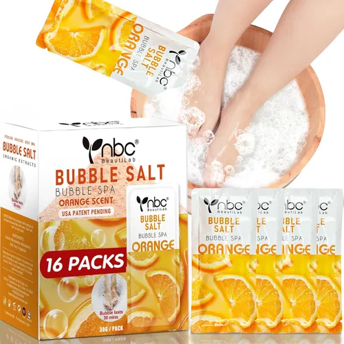Vista 7 de Remojo de pies de pedicura, baño de pies de spa, kit de pedicura, baño de pies de burbujas para pies agrietados y cansados y secos, pies de atletas
