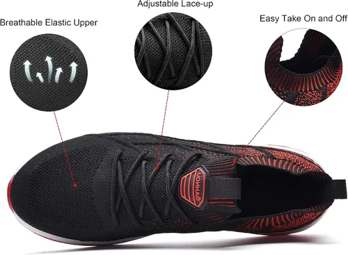 Vista 4 de AiEles Tenis deportivos para hombre Air Running US 7.5-US 13