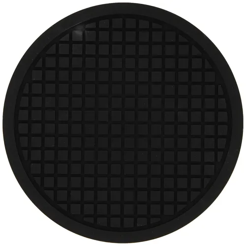 Vista 2 de American Metalcraft TRVR675 - Salvamanteles de silicona de hierro fundido, 6.75 pulgadas de largo x 6.75 pulgadas de ancho, color negro