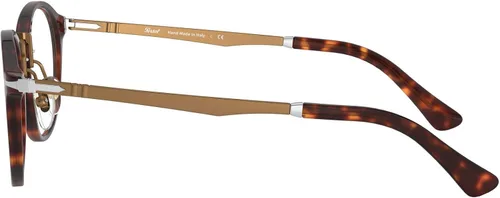 Vista 4 de Persol PO3248V - Marcos redondos para gafas graduadas HavanaDemo Lens