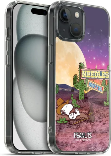 Vista 177 de Head Case Designs Funda de gel con licencia oficial de Peanuts Nebula Cactus Needles Snoopy Space Cowboy [protección de grado militar] compatible