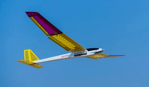 Vista 5 de Balsa Wood Glider Plane F25 AION-25 - Kit de avión de vela sin ensamblar de 98.425 in (98 pulgadas) Envergadura grande RC planeador de vela F3P Kit