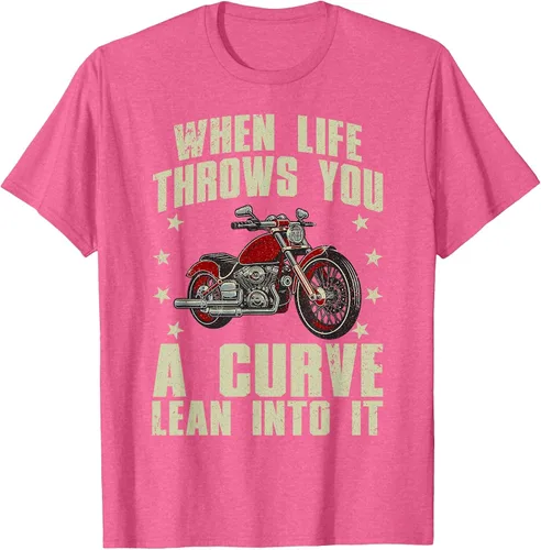 Vista 79 de Funny Motorcycle Racer Design for Men Women Motorcycle Lover T-Shirt Asphalt Grey