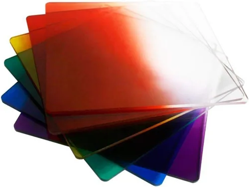 Vista 4 de Juego de 14 filtros cuadrados graduados ND filtros de lente de color para Cokin serie P con anillos adaptadores (1.929-3.228 in) soporte de filtro