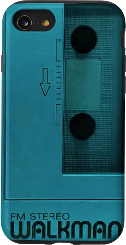Vista 18 de Funda vintage Walkman Retro 80s 90s Music Cassette para iPhone 17