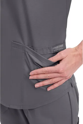 Vista 2 de CHEROKEE Workwear Profesionales cuello en V