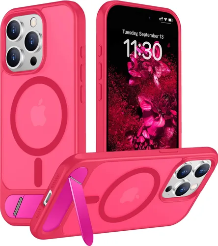 Vista 202 de Funda para iPhone 11 con compatibilidad magnética, [Soporte invisible incorporado][Compatible con MagSafe]