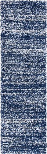 Vista 40 de SAFAVIEH Hudson Shag Collection - Alfombra decorativa de 2 x 3 pies, color marfil y azul marino, no desprende pelusa y de fácil cuidado, 2 pulgadas