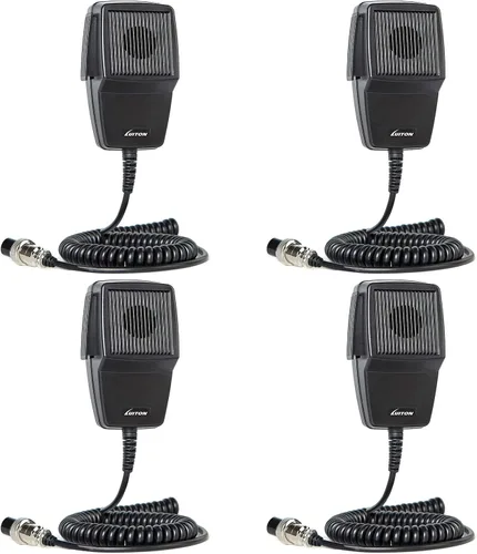 Vista 7 de Micrófono CB de 4 pines con cancelación de ruido CB Radio Mic para Cobra/Uniden/Workman/Midland/Galaxy Stryker Retevis CB Radio (paquete de 1)