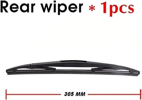 Vista 5 de Limpiaparabrisas trasero del coche limpiaparabrisas trasero brazo limpiaparabrisas para Nissan para marzo Hatchback 2010 2011 2012 2013 2014 2015