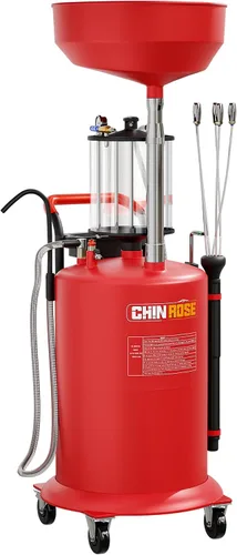 Vista 12 de Tanque de drenaje de aceite residual, extractor de drenaje de aceite y kit colector Drenador neumático para fluidos automotrices Contenedor