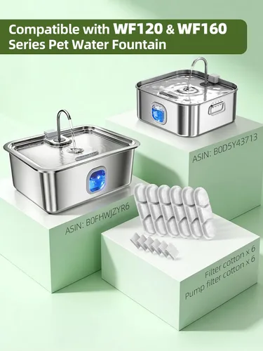 Vista 5 de Fuente de agua para perros de acero inoxidable, fuente de agua grande de 12 L/16 L, dispensador de agua para perros, dispensador de agua con ventana