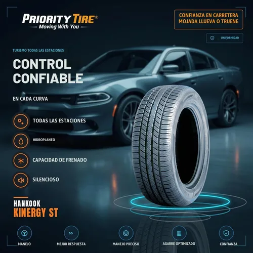 Vista 2 de Hankook - Neumático radial H735 KINERGY ST Touring, 225/65R17 102T