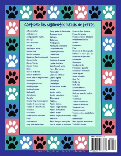 Vista 2 de 100 Perros Libro de Colorear (Spanish Edition)