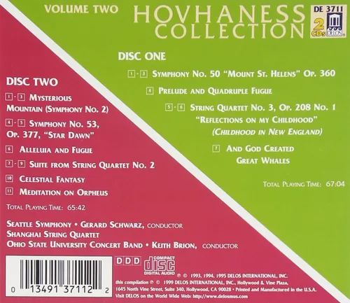 Vista 2 de Hovhaness Collection Vol 2