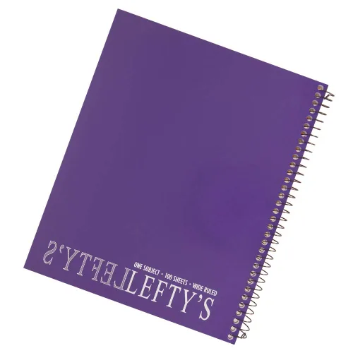 Vista 5 de Comet School Supply Juego de 4 cuadernos con rayas anchas para zurdos Encuadernación desconocida