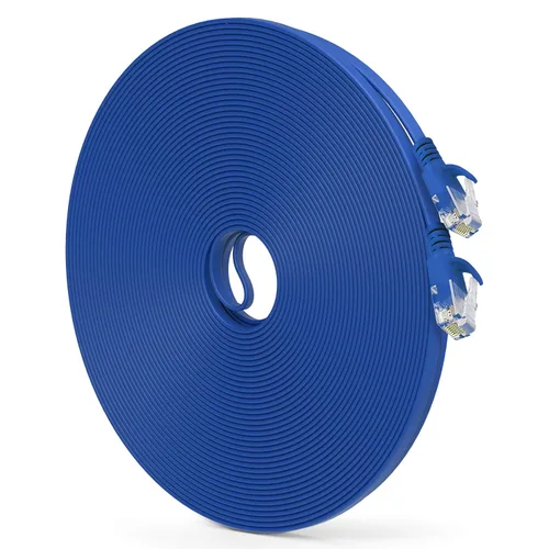 Vista 8 de Cable Ethernet Cat6 de 10 pies (paquete de 1) GearIT Flat Cable de red de Internet, cables de conexión Cat6, cable Cat6, cable Cat 6, cable Ethernet