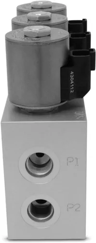 Vista 4 de Summit Hydraulics Kit multiplicador hidráulico, válvula selectora de 3 circuitos incluyendo acopladores y control de caja de interruptores