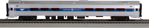 Vista 2 de Bachmann Trains 85' Amtrak Amfleet I Cafe Car Northeast - Fase VI Escala HO