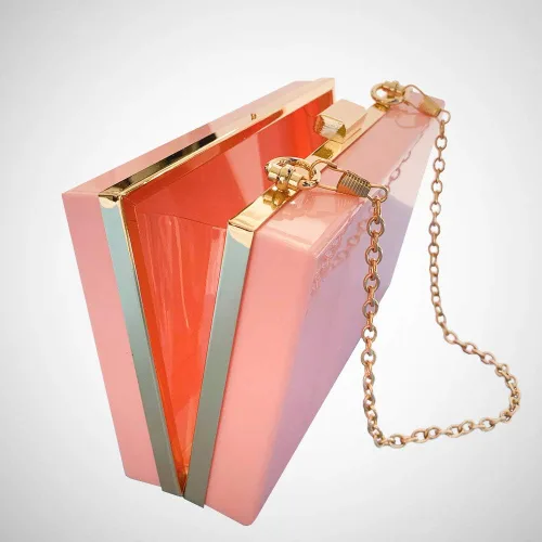 Vista 4 de Cartera de mano de mujer para la noche, de diseño, bolso de mano para damas, para fiestas, casamientos, ideal para regalar Hand Bag, Lady, Party