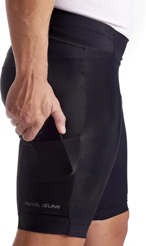 Vista 5 de PEARL IZUMI Pantalones cortos de ciclismo Expedition de 10.5 pulgadas para hombre, puños de silicona y bolsillos cargo en los muslos