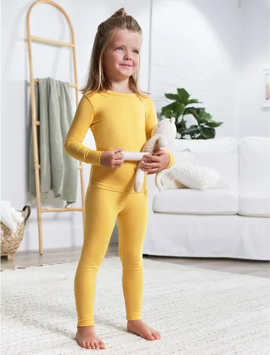 Vista 3 de Gerber Pijama unisex de 2 piezas para bebé y niño pequeño, con viscosa hecha de eucalipto