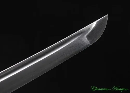 Vista 5 de GLW Espada de acero de alta velocidad de espiga completa Espada japonesa Katana Sharp Combat Ready #2743