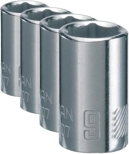 Vista 7 de CRAFTSMAN Juego de vasos poco profundos, métrico, accionamiento de 3/8 de pulgada, 6 mm, 6 puntas (CMMT43516)