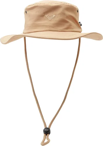 Vista 4 de Roxy Sombrero de sol para fiesta de pudín Safari Boonie para mujer, Tan Exc