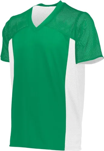 Vista 7 de Augusta Sportswear Boys' Augusta Sportswear Youth Reversible Flag Football Jersey Negro/Oro