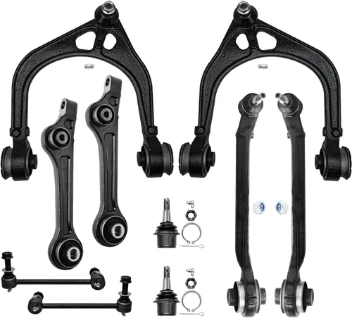 Vista 269 de Detroit Axle - Kit de suspensión frontal de 10 piezas para Dodge Avenger 2008-2014, Chrysler Sebring 2007-2010, 2 brazos de control inferiores, 2