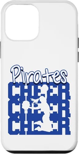 Vista 40 de Pirates Cheer Back to School Cheerleading Spirit B Case for iPhone 16