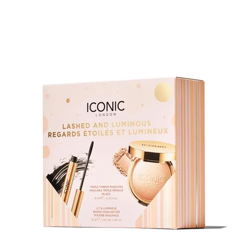 Vista 3 de ICONIC LONDON Set de Regalo de Maquillaje Lashed and Luminous
