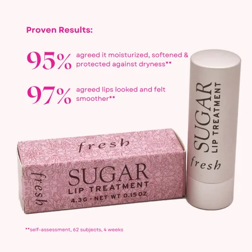 Vista 4 de Fresh Tratamiento de labios de azúcar - Tratamiento de labios rosa para mujeres 0.15 oz