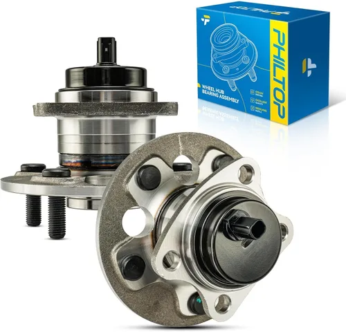 Vista 75 de PHILTOP 512012 x2 Conjunto de cubo de cojinete de rueda trasera para Volkswagen Jetta for 1998-2010 Volkswagen Beetle, 1999-2005 Volkswagen Jetta