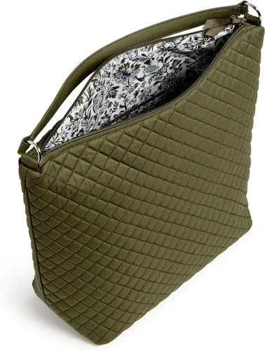 Vista 3 de Vera Bradley Bolso de hombro Hobo de gran tamaño de algodón para mujer