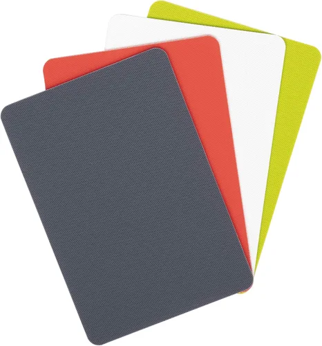 Vista 7 de Dexas Tabla de Cortar de Servicio Pesado Grippmat, Tablas de Cortar Flexibles para Cocina, Juego de 4, Tapete de Corte de Tabla de Plástico