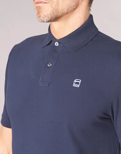 Vista 6 de G-Star Raw Polo Dunda para hombre SS, Blanco