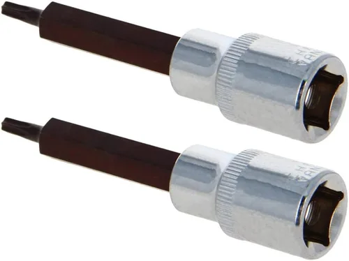 Vista 150 de Utoolmart 1/2" Drive x 0.551 in largo Hex Bit Socket, métrico, S2 y Cr-V acero 1pcs