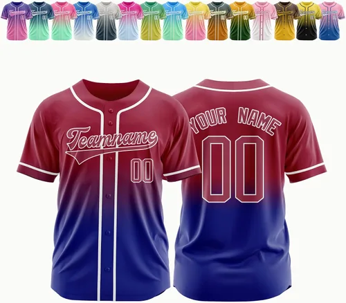 Vista 14 de Camiseta de béisbol personalizada, nombre de béisbol personalizado, logotipo de número, camiseta de béisbol personalizada para hombres, mujeres